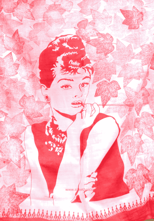 Face of Beauty Rangreet designer saree