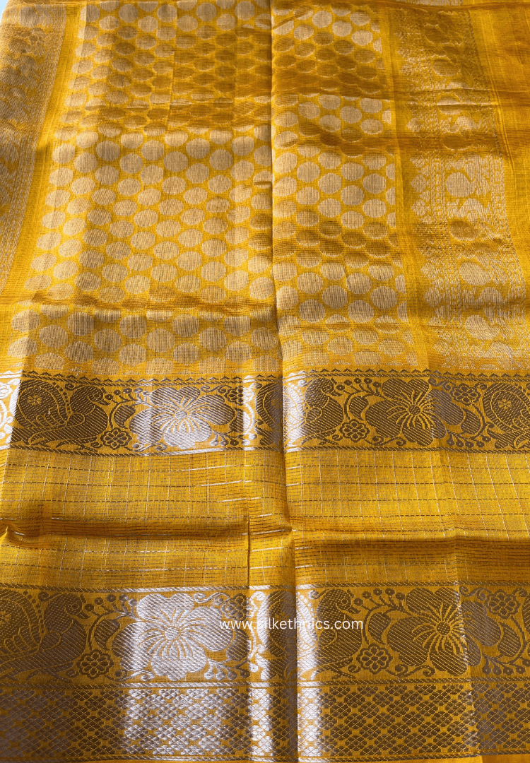 Anaya Forest Green Mangalagiri silk saree