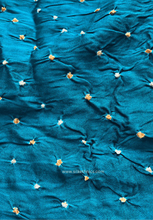 Azure green Tanvi modal silk saree