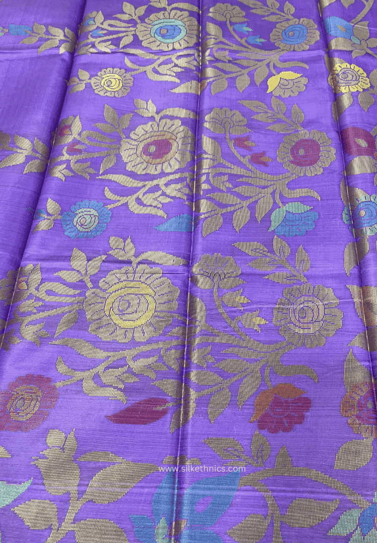 Purple Amethyst Rajshahi saree