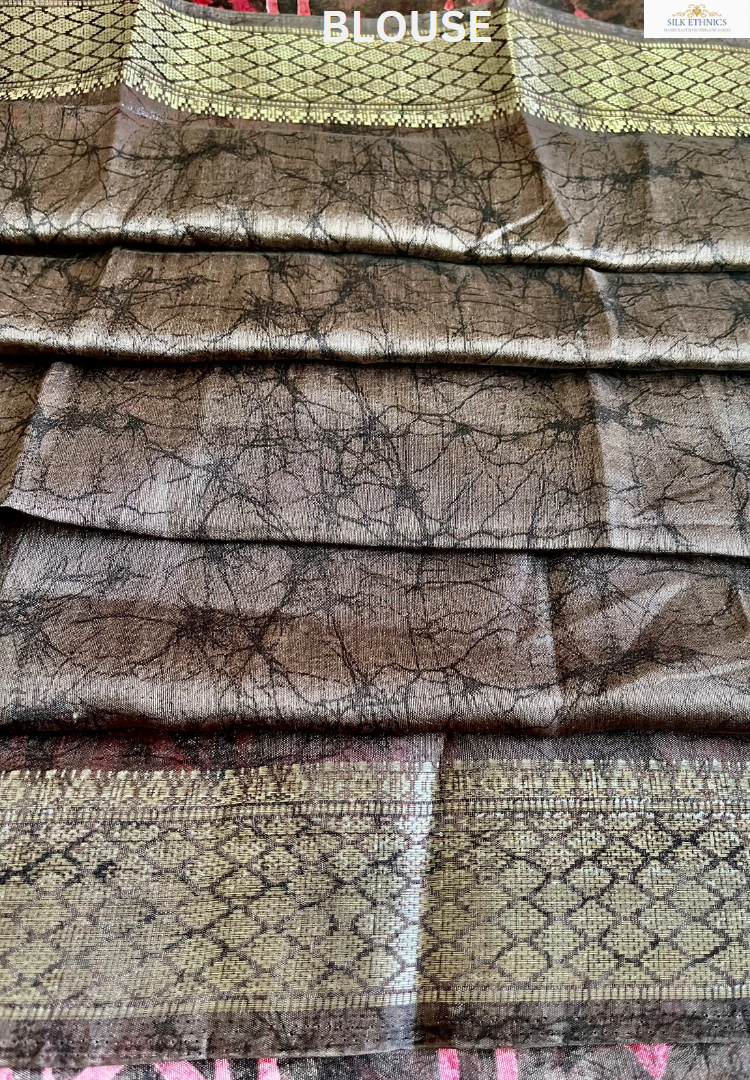 Ready to wear Pastel pink designer saree