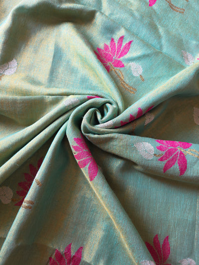 Linen sarees