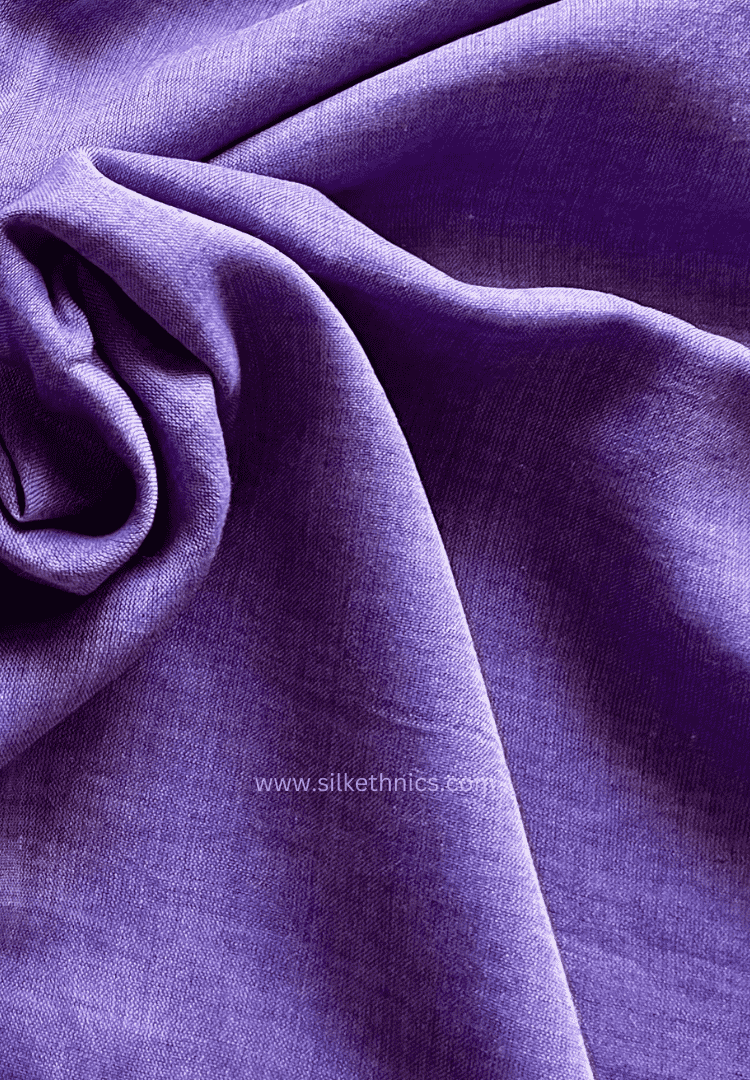 Versatile Violet Swetha mulcotton saree