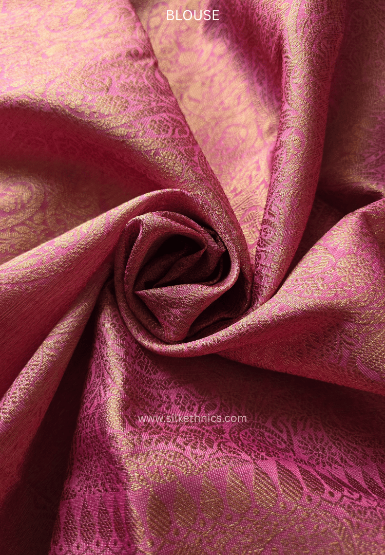 Coffeee Brown Banarasi Warm Silk Zari Weaving saree