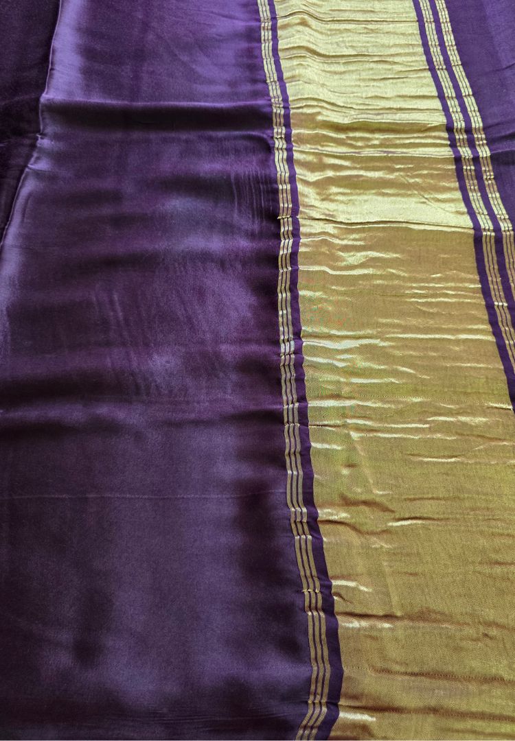 Grapevine Tanvi plain modal silk saree