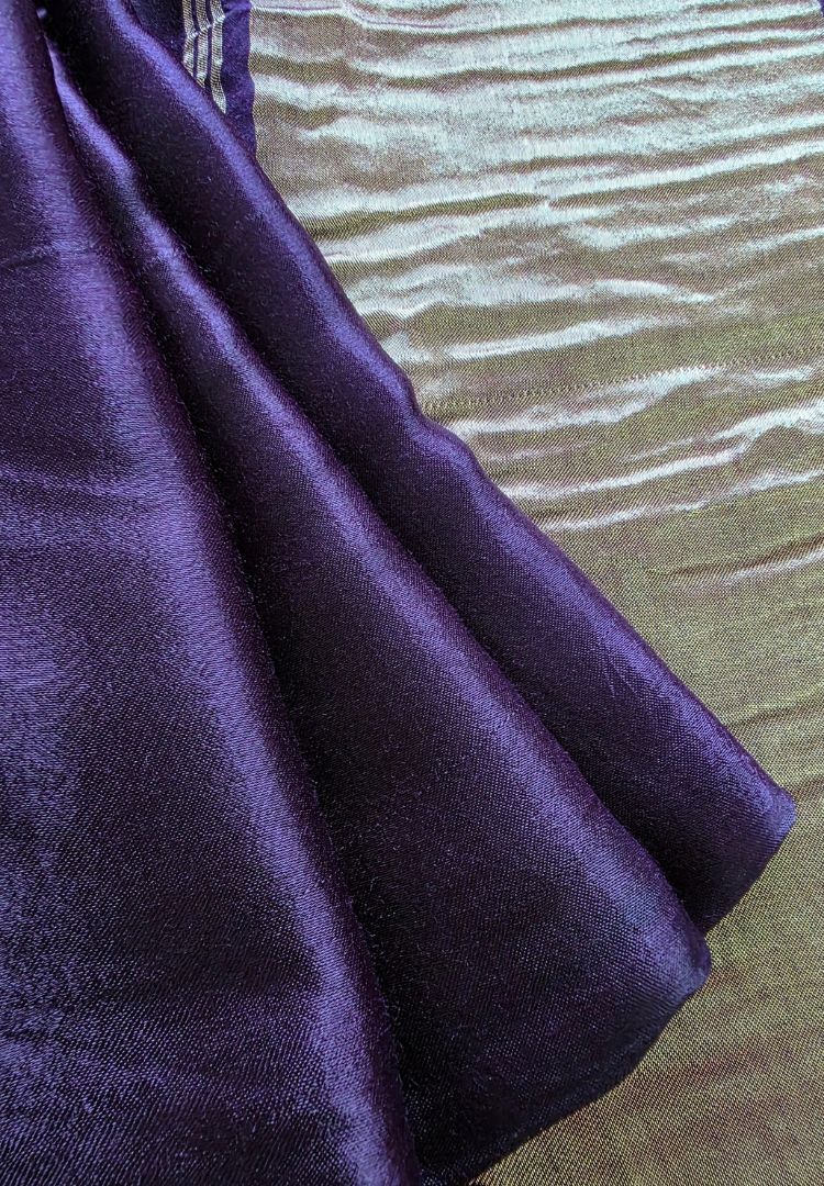 Grapevine Tanvi plain modal silk saree