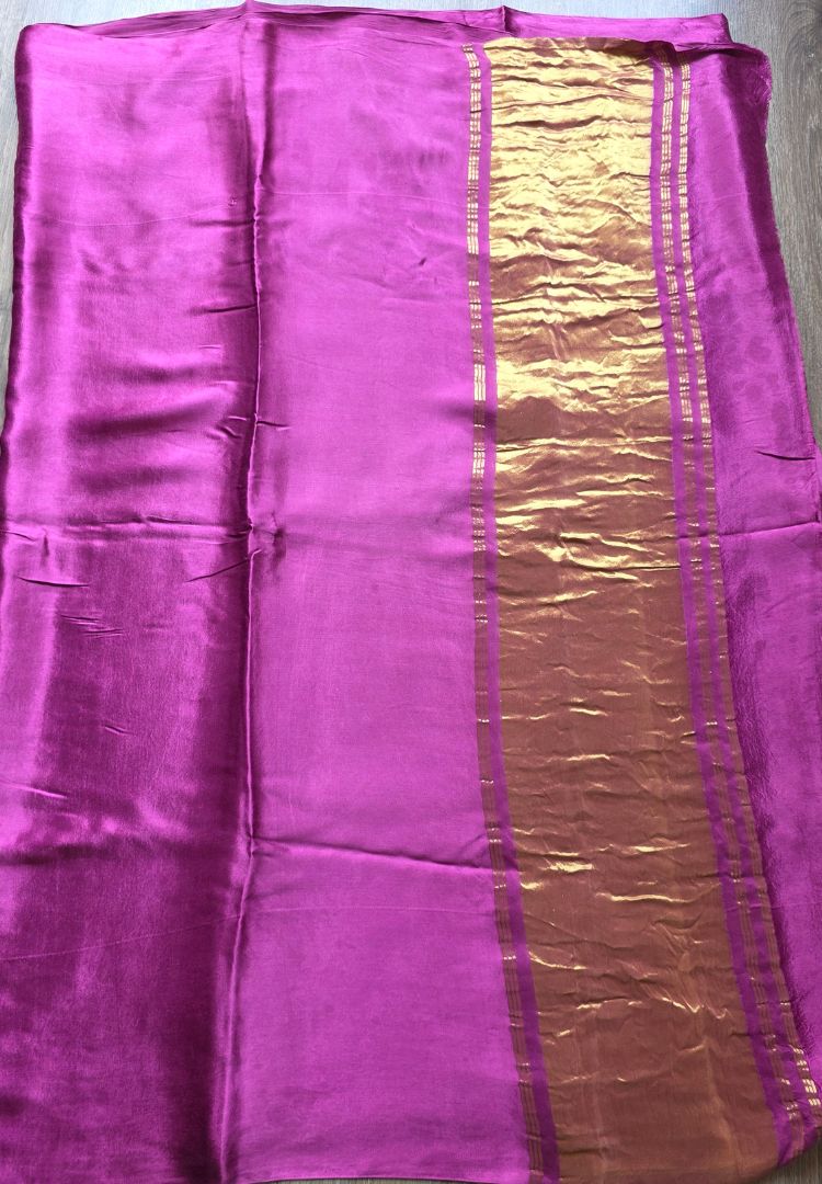 Fuscia pink Tanvi modal silk saree