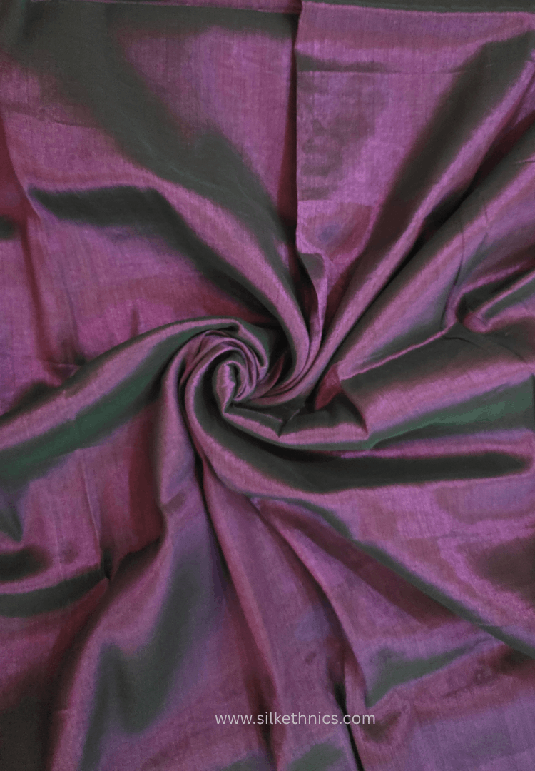 Royal Purple Raaga handloom tissue saree - Aadhira